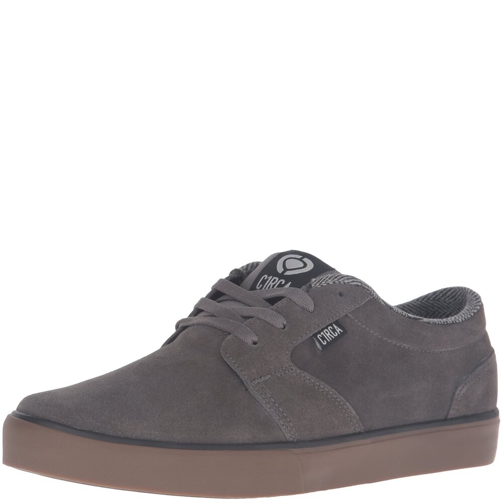 C1RCA Men's Hesh 2.0 Skateboarding Shoe, Gunmetal/Gum, 9 M US